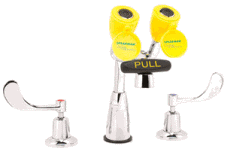 Combination Eyewash Water Faucet
