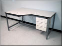 Flat Corner table with 45 Degree Chamfer