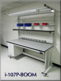 Lift Table with Overhead Accessory Boom
