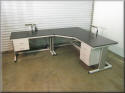 Lift Table Corner Unit Workstation