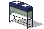 STOCK Laminar Flow Workstation Model LF-102P