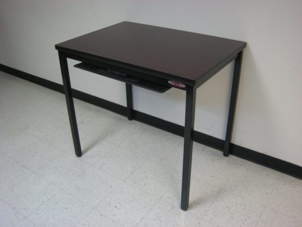 Economy Workbench A-109PE-01-BlackFrameBlackTopArtKB