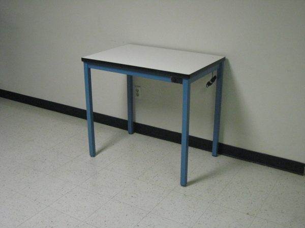 Economy Workbench A-109PE-01-BlueFrameWhiteTop