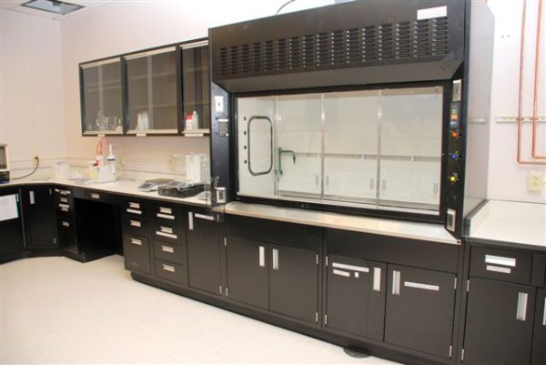 RDM LAB FUME HOODS & CASEWORK - BLACK FINISH