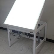 Light Tables: F-103PDL-LT Illuminated Top Light Table w/ Overhead Boom